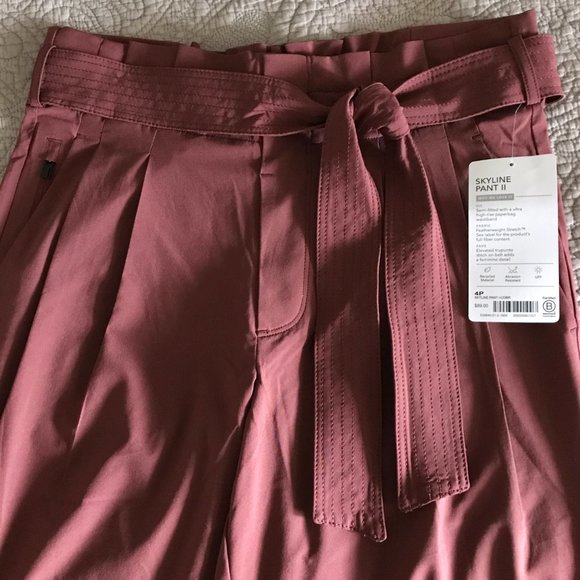 Athleta Pants - Athleta Skyline Pant II, Cognac Brown, 4 Petite